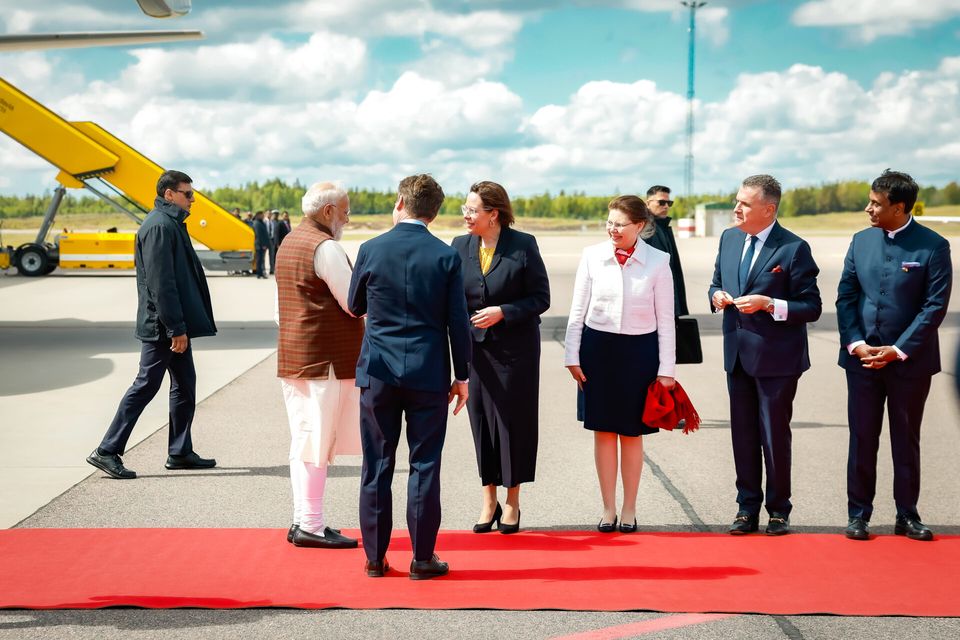 Prime Minister of India Narendra Modi in Gothenburg. — photo 80