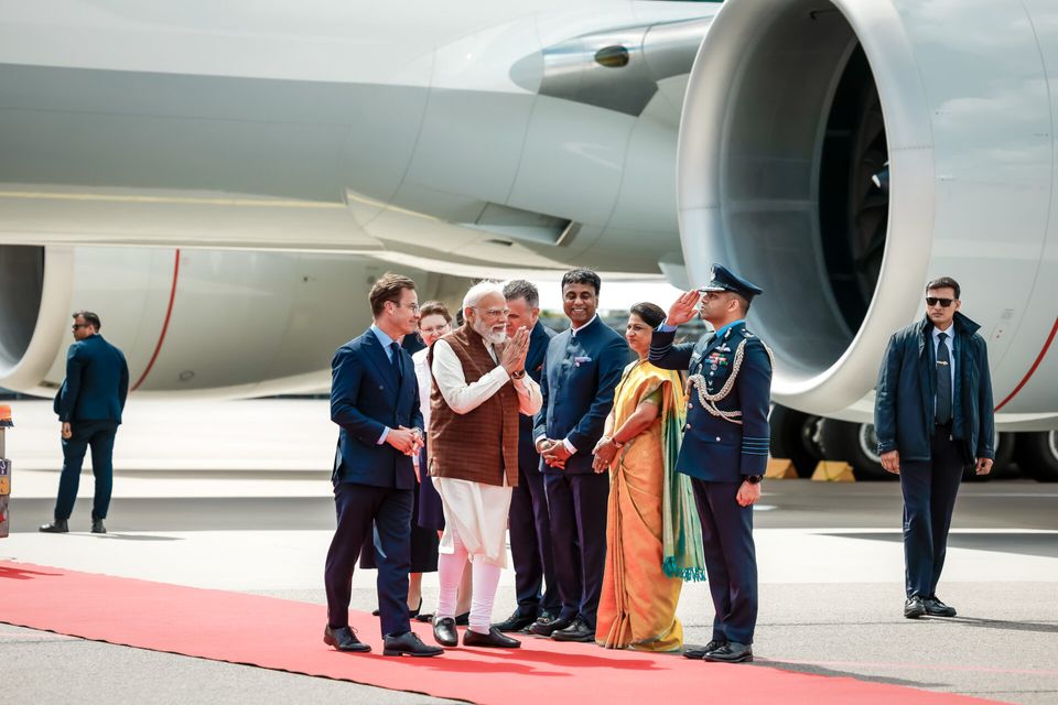 Prime Minister of India Narendra Modi in Gothenburg. — photo 83
