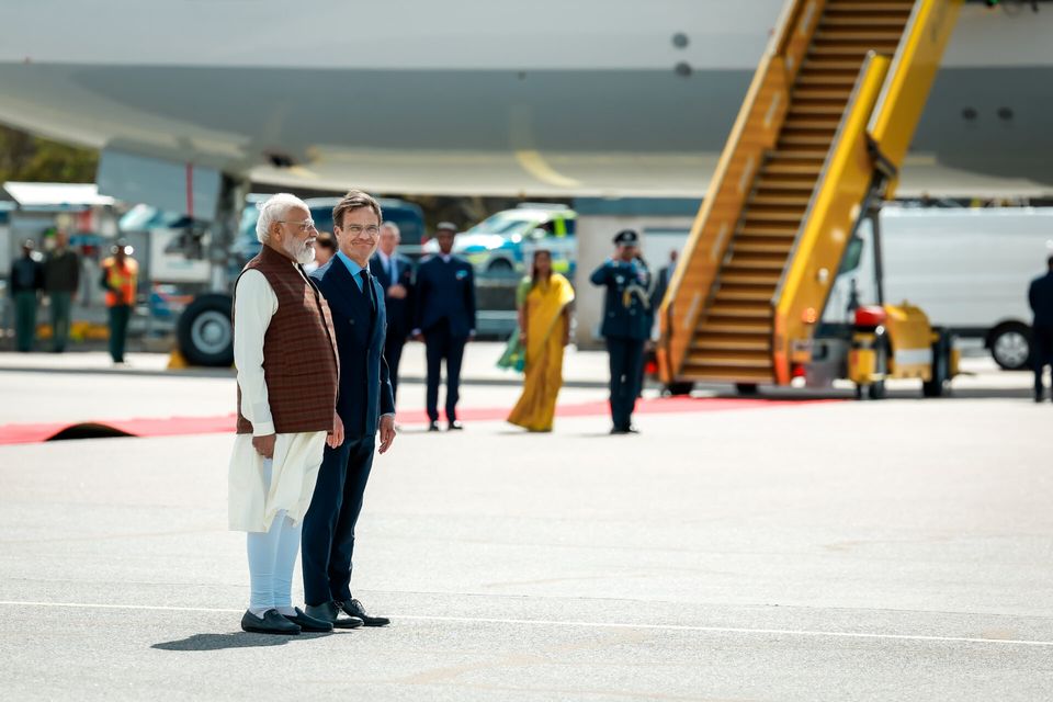 Prime Minister of India Narendra Modi in Gothenburg. — photo 85