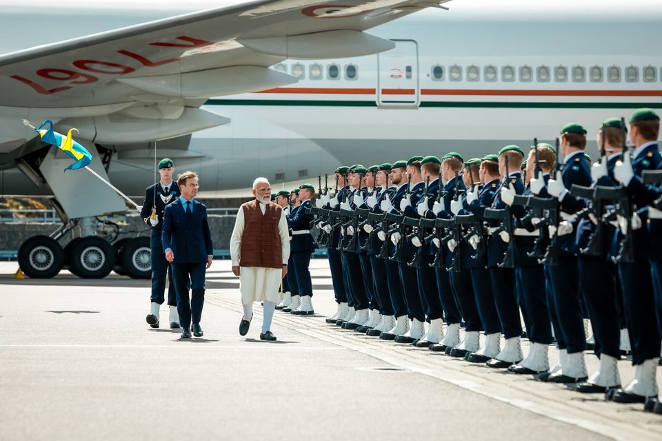 Prime Minister of India Narendra Modi in Gothenburg. — photo 86