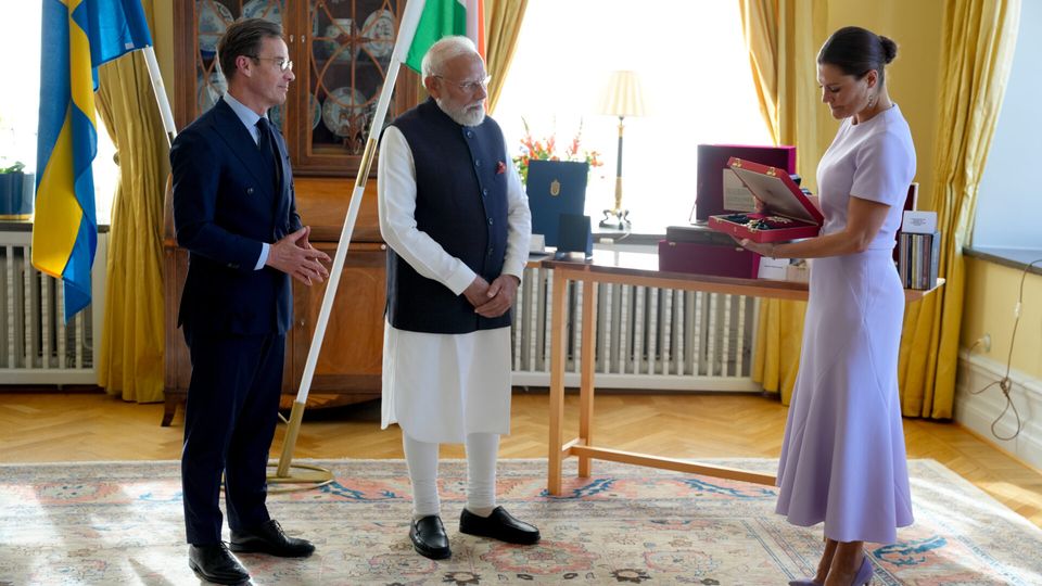 PM Modi receives Order of the Polar Star — photo 14