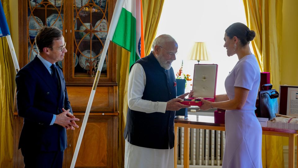 PM Modi receives Order of the Polar Star — photo 16