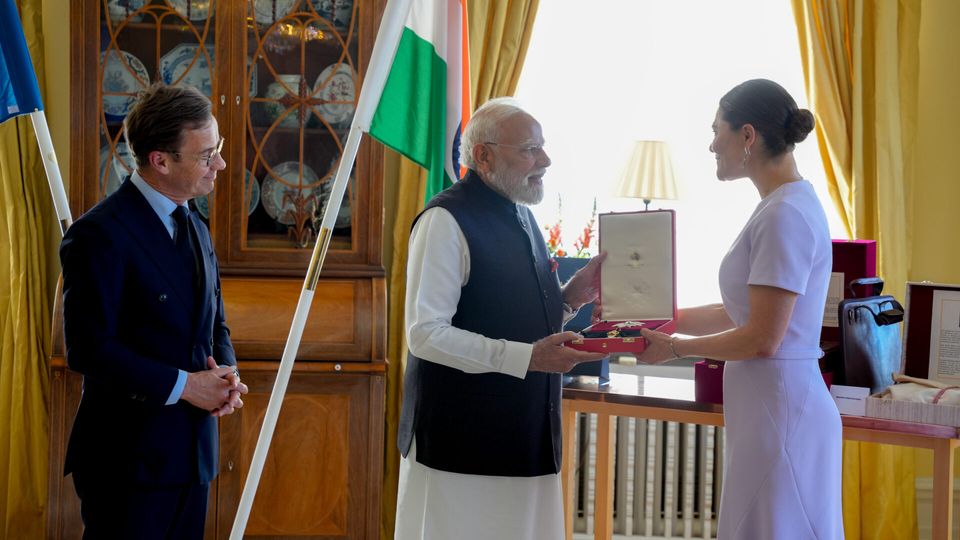 PM Modi receives Order of the Polar Star — photo 17