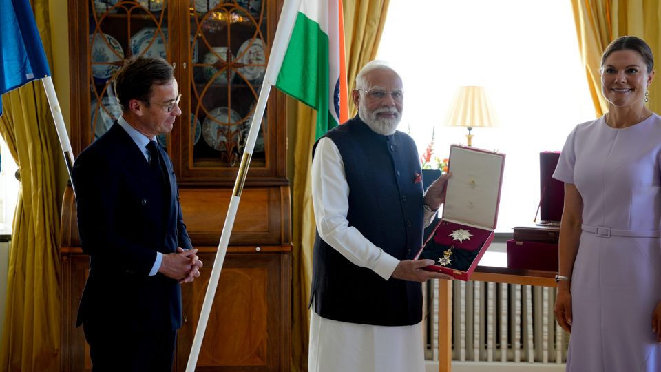 PM Modi receives Order of the Polar Star — photo 21
