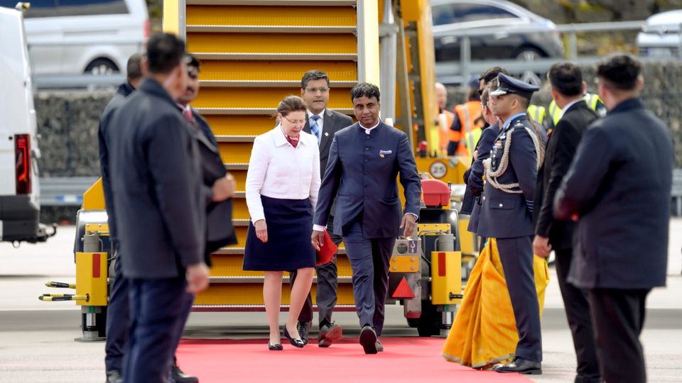 Prime Minister of India Narendra Modi in Gothenburg. — photo 9