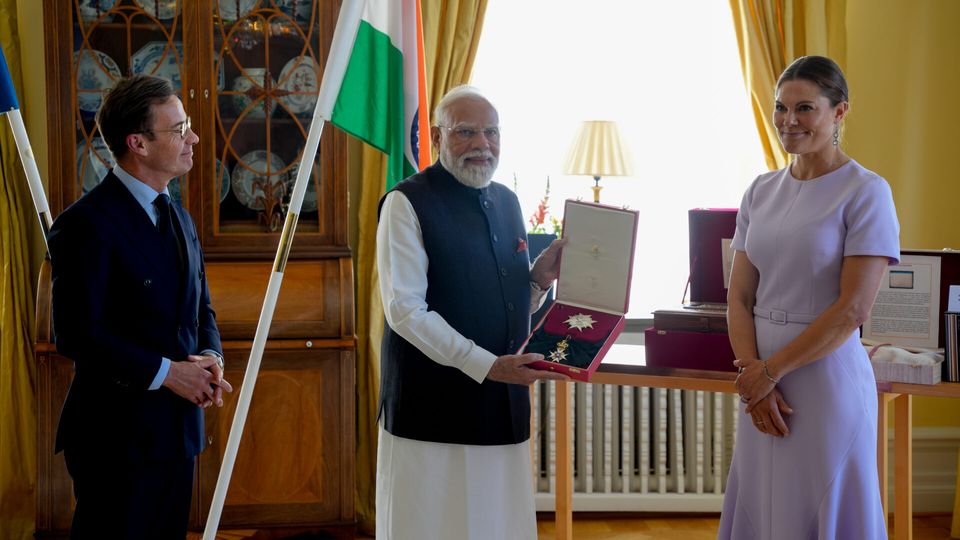 PM Modi receives Order of the Polar Star — photo 23