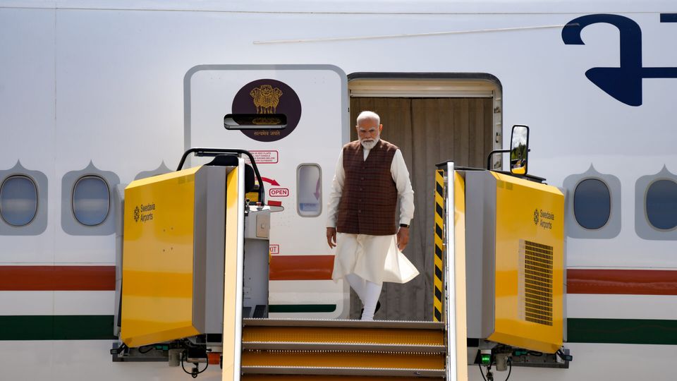 Prime Minister of India Narendra Modi in Gothenburg. — photo 11