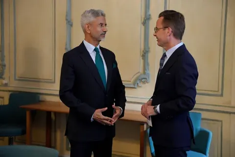Sweden PM Ulf Kristersson Dr S Jaishankar — photo 1