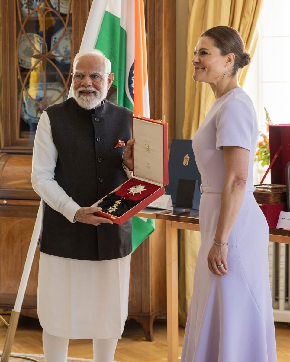 PM Modi receives Order of the Polar Star — photo 26