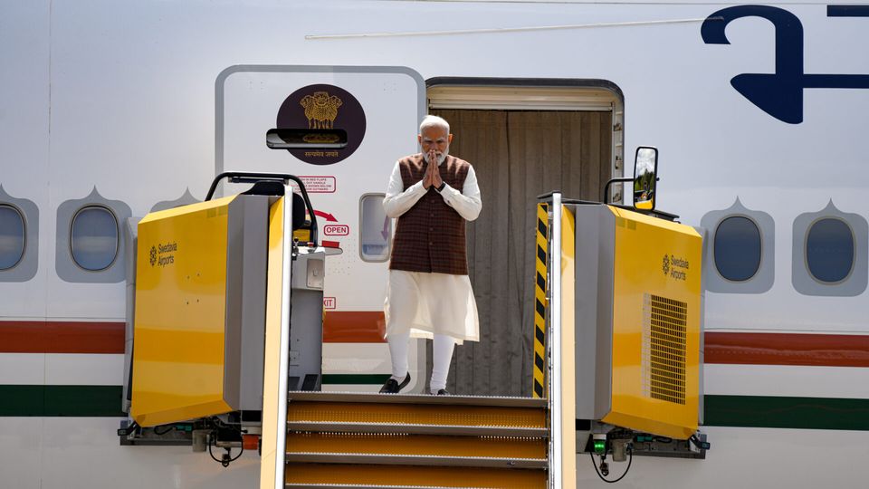 Prime Minister of India Narendra Modi in Gothenburg. — photo 15
