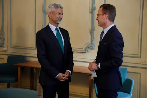 Sweden PM Ulf Kristersson Dr S Jaishankar — photo 3