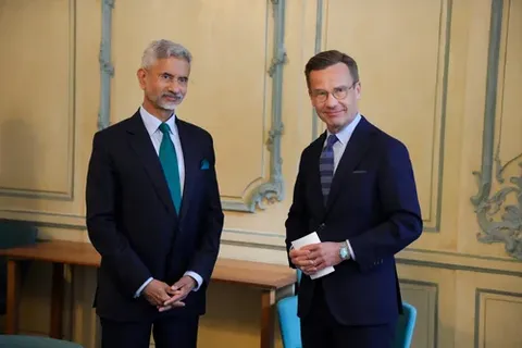 Sweden PM Ulf Kristersson Dr S Jaishankar — photo 4