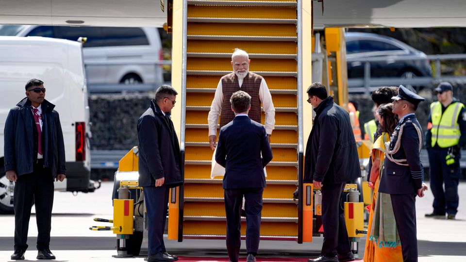 Prime Minister of India Narendra Modi in Gothenburg. — photo 24