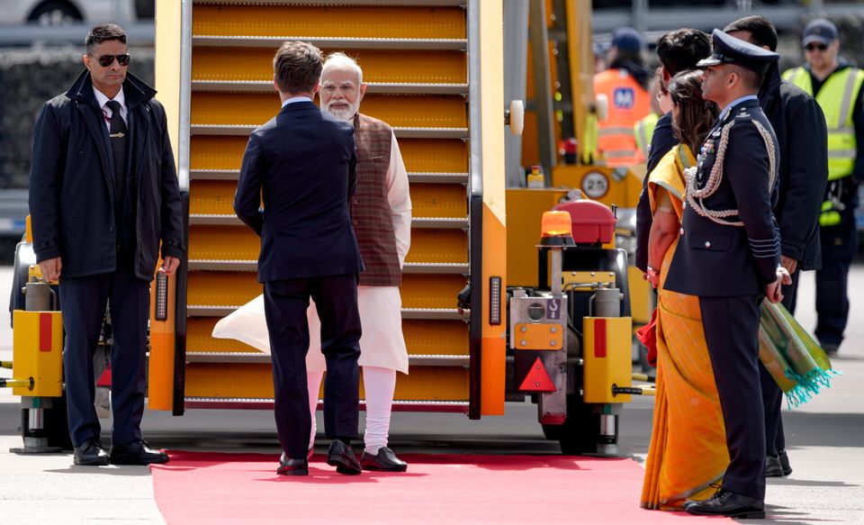 Prime Minister of India Narendra Modi in Gothenburg. — photo 27