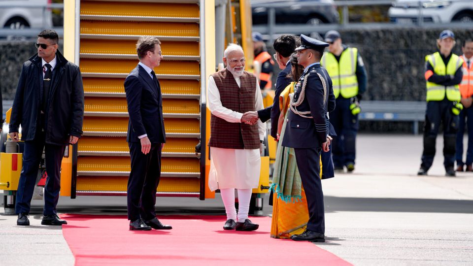 Prime Minister of India Narendra Modi in Gothenburg. — photo 29