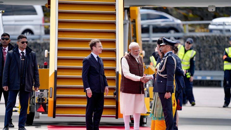 Prime Minister of India Narendra Modi in Gothenburg. — photo 32