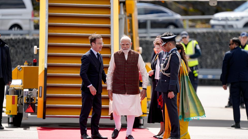 Prime Minister of India Narendra Modi in Gothenburg. — photo 34