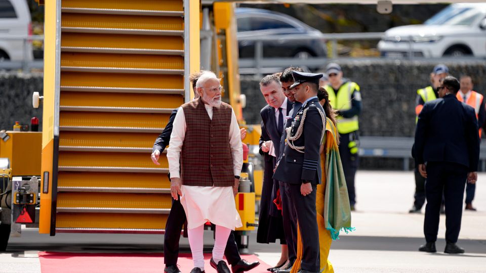 Prime Minister of India Narendra Modi in Gothenburg. — photo 35