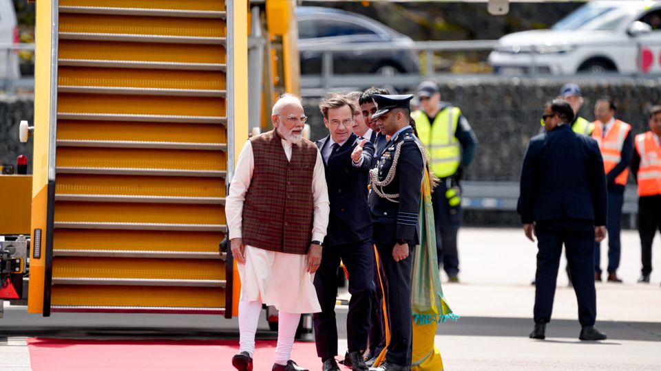 Prime Minister of India Narendra Modi in Gothenburg. — photo 36
