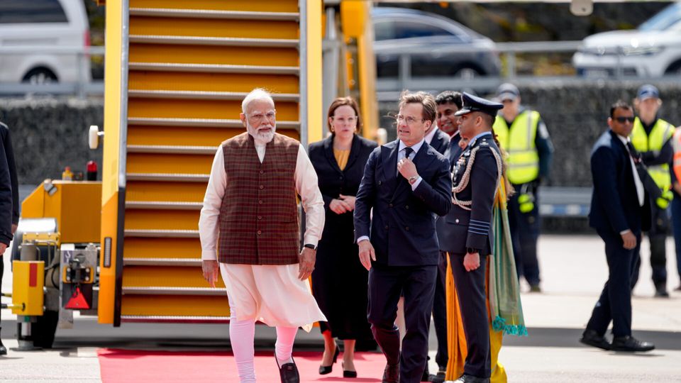 Prime Minister of India Narendra Modi in Gothenburg. — photo 40