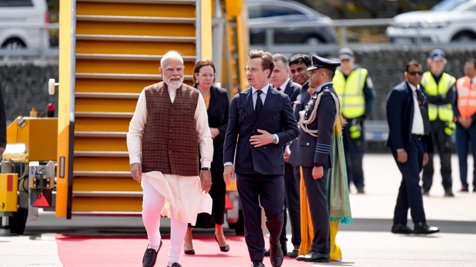 Prime Minister of India Narendra Modi in Gothenburg. — photo 41