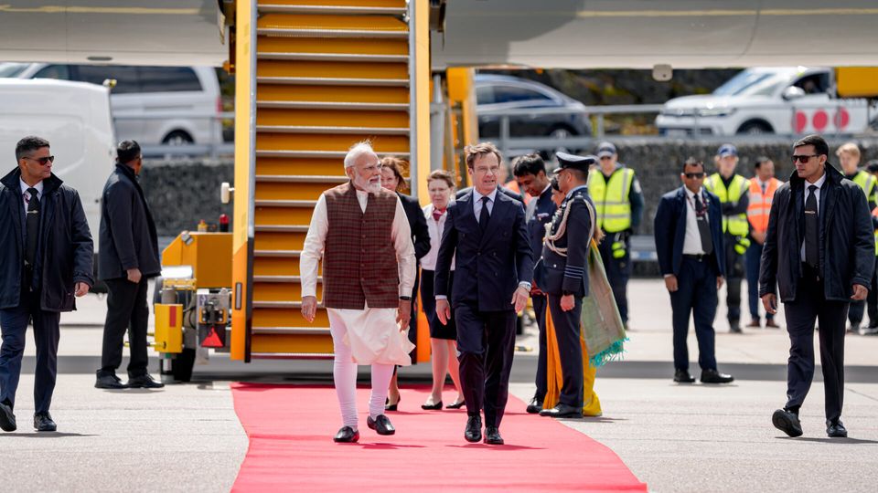 Prime Minister of India Narendra Modi in Gothenburg. — photo 44