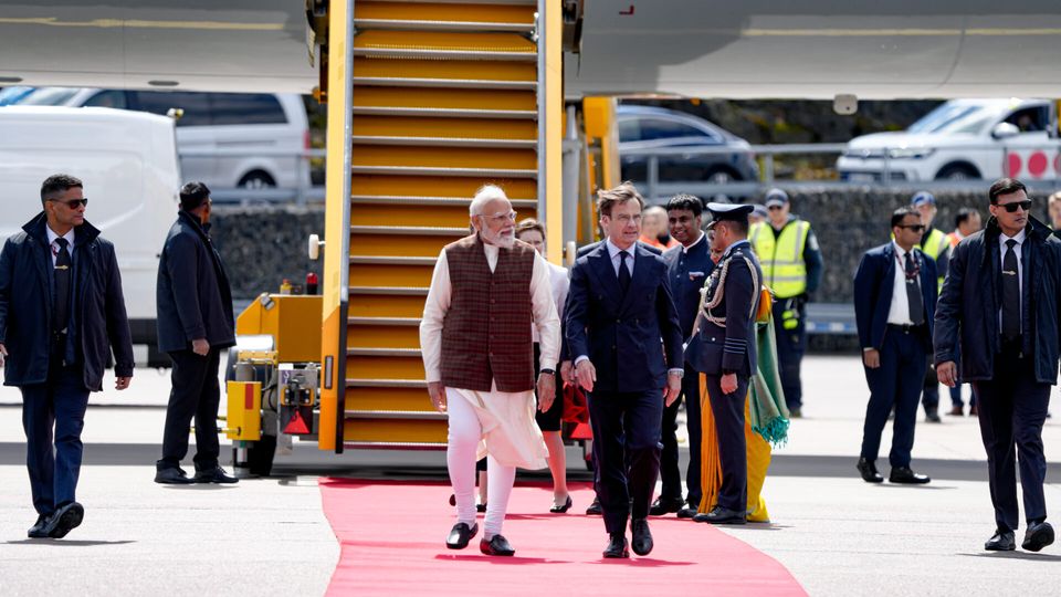 Prime Minister of India Narendra Modi in Gothenburg. — photo 45