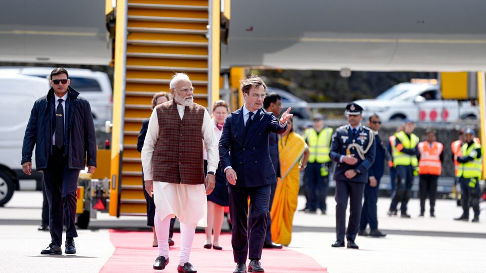 Prime Minister of India Narendra Modi in Gothenburg. — photo 51