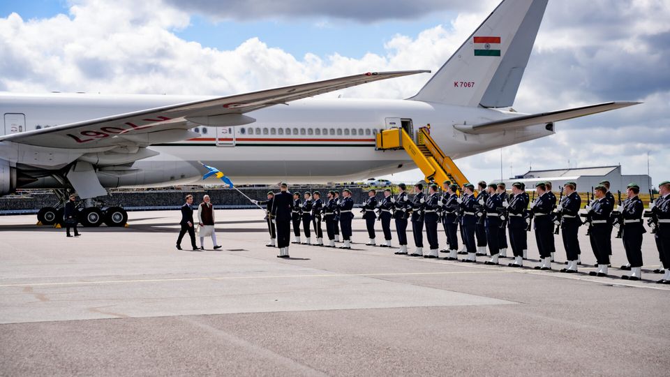 Prime Minister of India Narendra Modi in Gothenburg. — photo 60