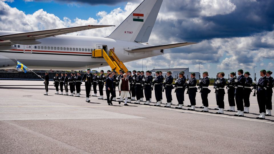Prime Minister of India Narendra Modi in Gothenburg. — photo 62