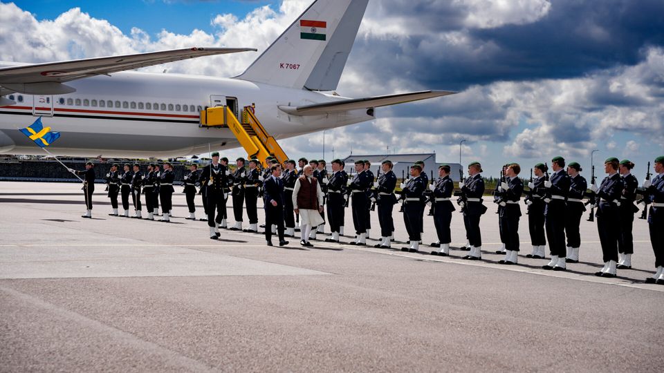 Prime Minister of India Narendra Modi in Gothenburg. — photo 63