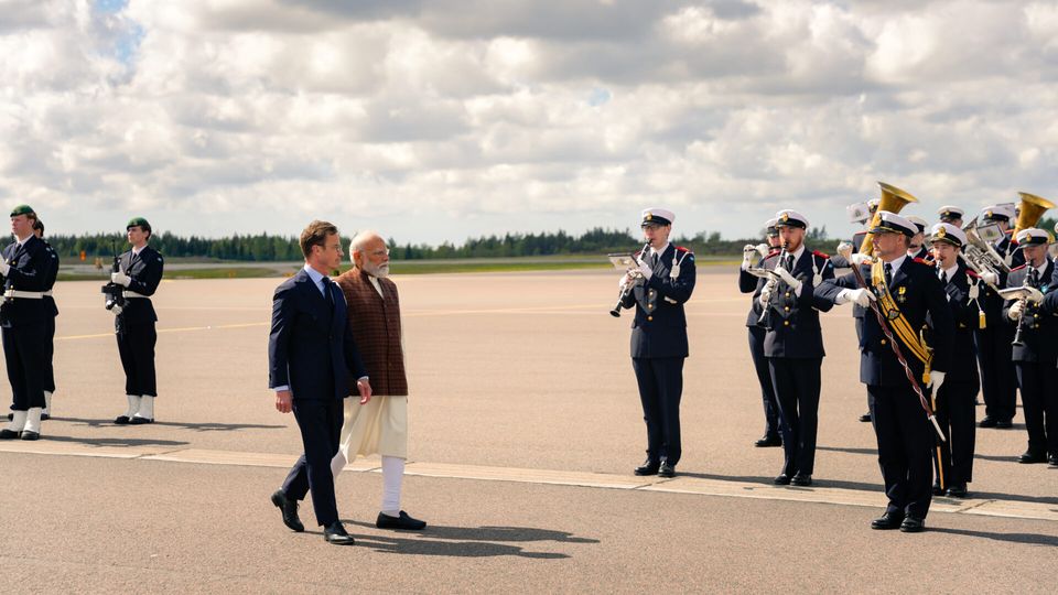 Prime Minister of India Narendra Modi in Gothenburg. — photo 65