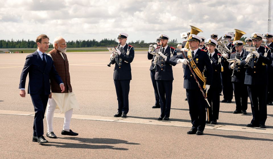 Prime Minister of India Narendra Modi in Gothenburg. — photo 66