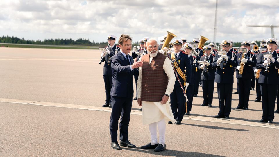 Prime Minister of India Narendra Modi in Gothenburg. — photo 68