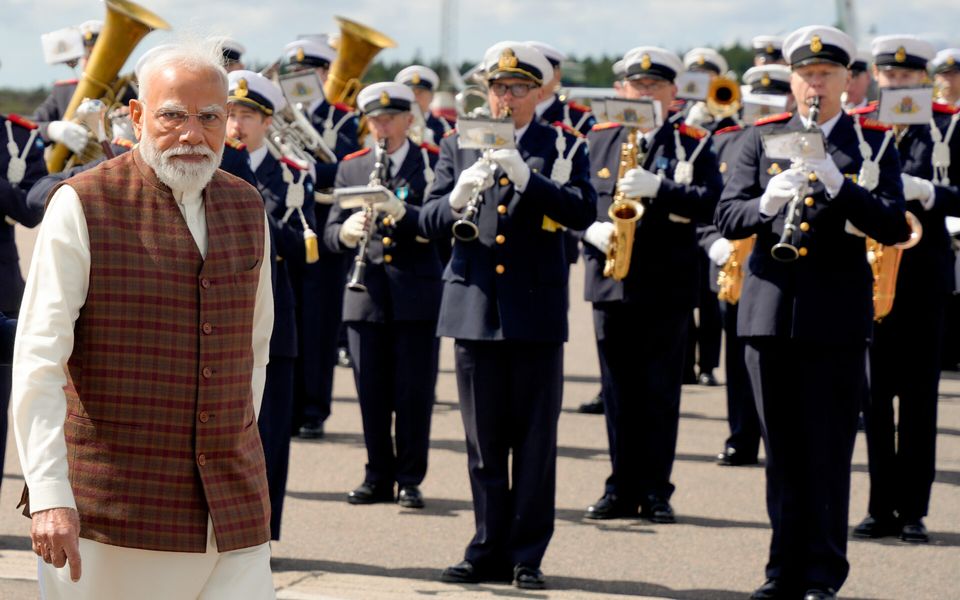 Prime Minister of India Narendra Modi in Gothenburg. — photo 71