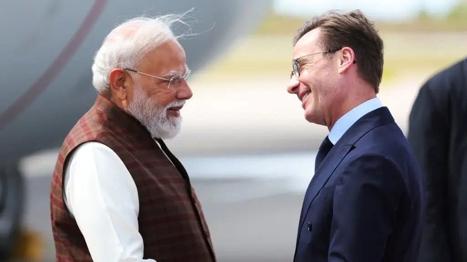 Prime Minister of India Narendra Modi in Gothenburg. — photo 72